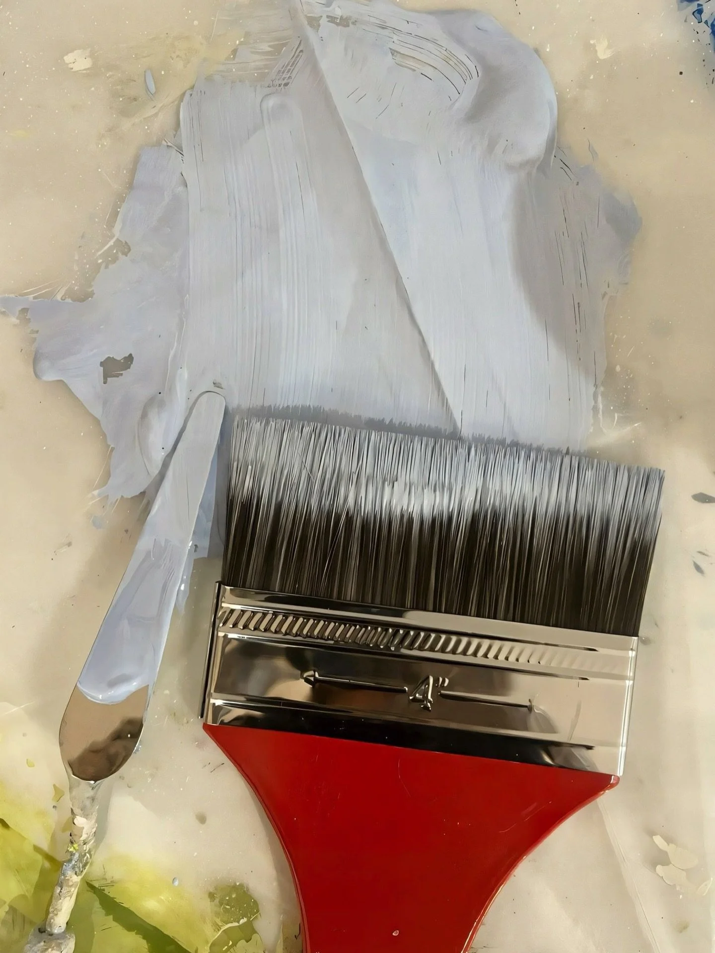 A color I keep returning to&hellip;

#PaintColor #AlwaysBlue #PaintingProcesses #Harper_Hughes_Home
