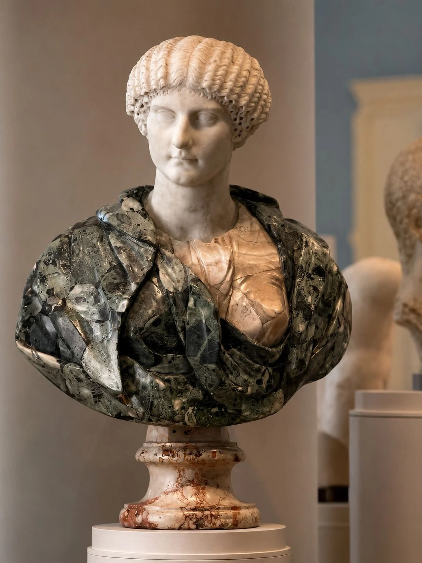 From a visit to the RISD Museum a few years ago this month.

I still find myself returning to this sculpture&mdash;the interplay of color, texture, and form feels just as alluring today as it did then. 

#MuseumMonday #RISDMuseum #Harper_Hughes_Home

