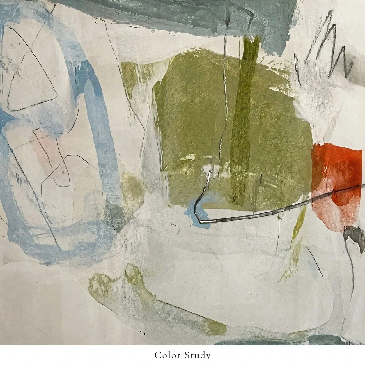 Study on paper&mdash;working through color, composition, and possibility.

#ColorStudy #ColorAndComposition #NaplesArtist #Harper_Hughes_Home