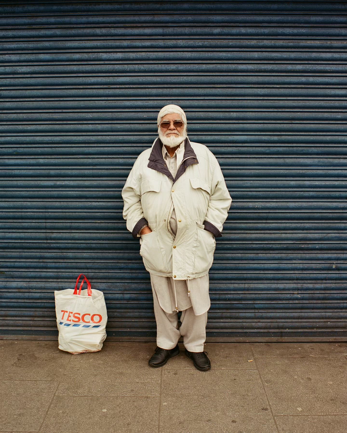 Muhammad on Tottenham High Road, 2023

#120

#bca21 #documentingspace #thisaintartschool #filmphotographic #psychogeography #sociallandscape #britishdocumentaryphotography #streetportrait #ordinaryarchives #pellicolamag #banalmag