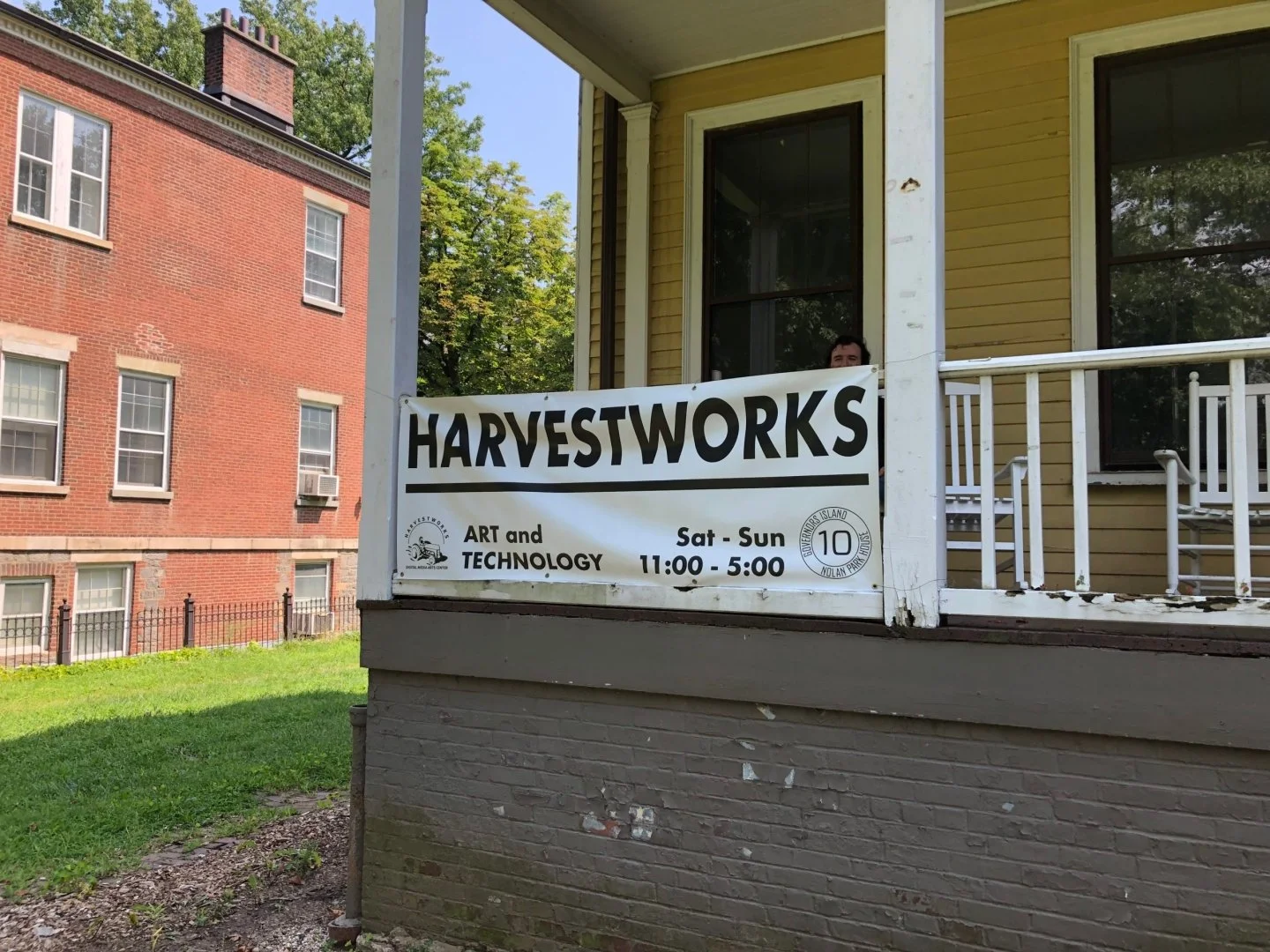 Grass -  Installation @ Harvestworks - Governor's Island, NYC