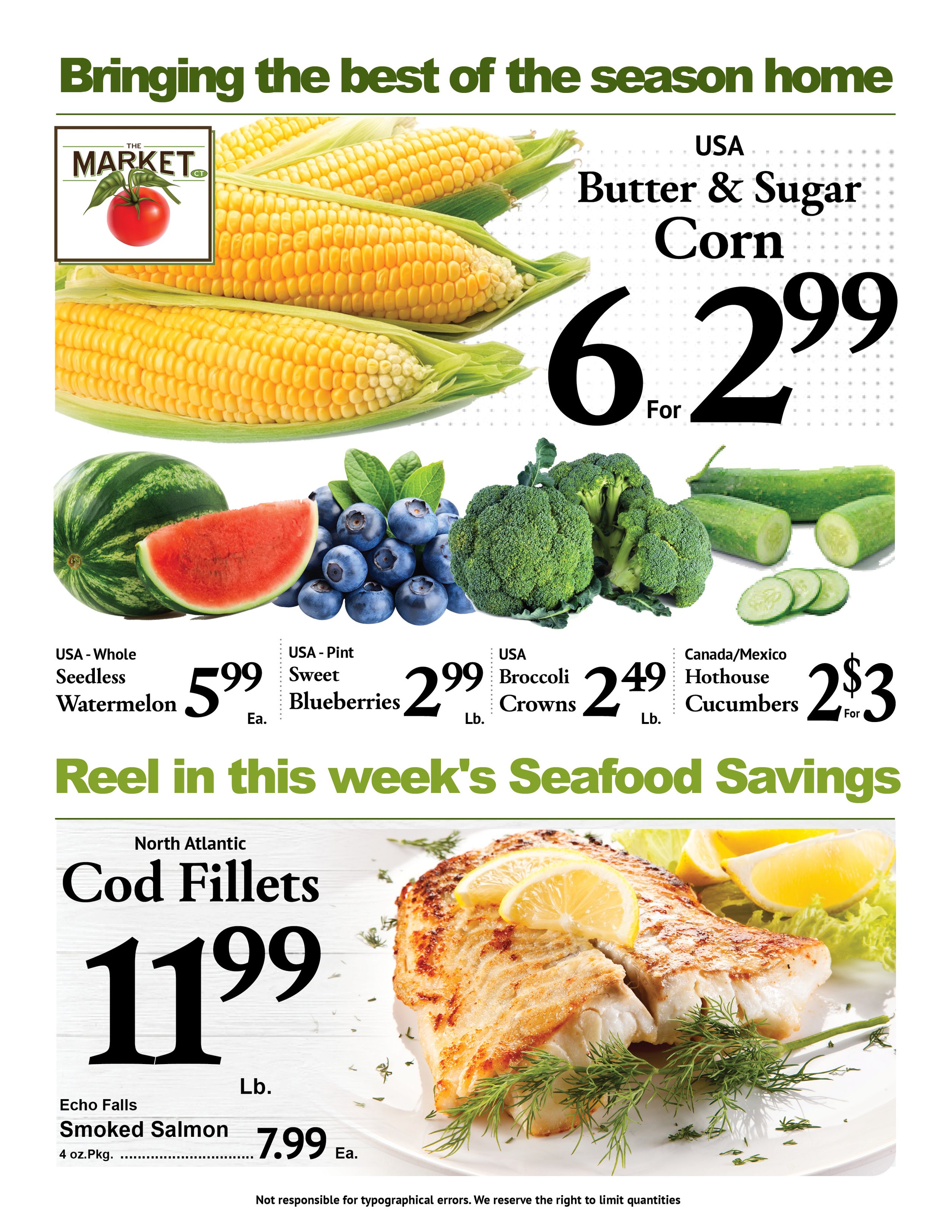 Weekly Specials — The Market CT