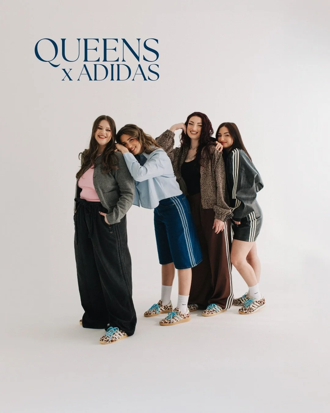 @queens X @adidasoriginals 
Děkuju. Děkuju za tu možnost, za důvěru &amp; za milou spolupr&aacute;ci. Ať už s Queens t&yacute;mem, skvěl&yacute;mi modelkami, MUA, stylistkou,&hellip; &mdash; aneb girl power.🤍 Hlavně ale děkuju tobě @carolinecumrik ,