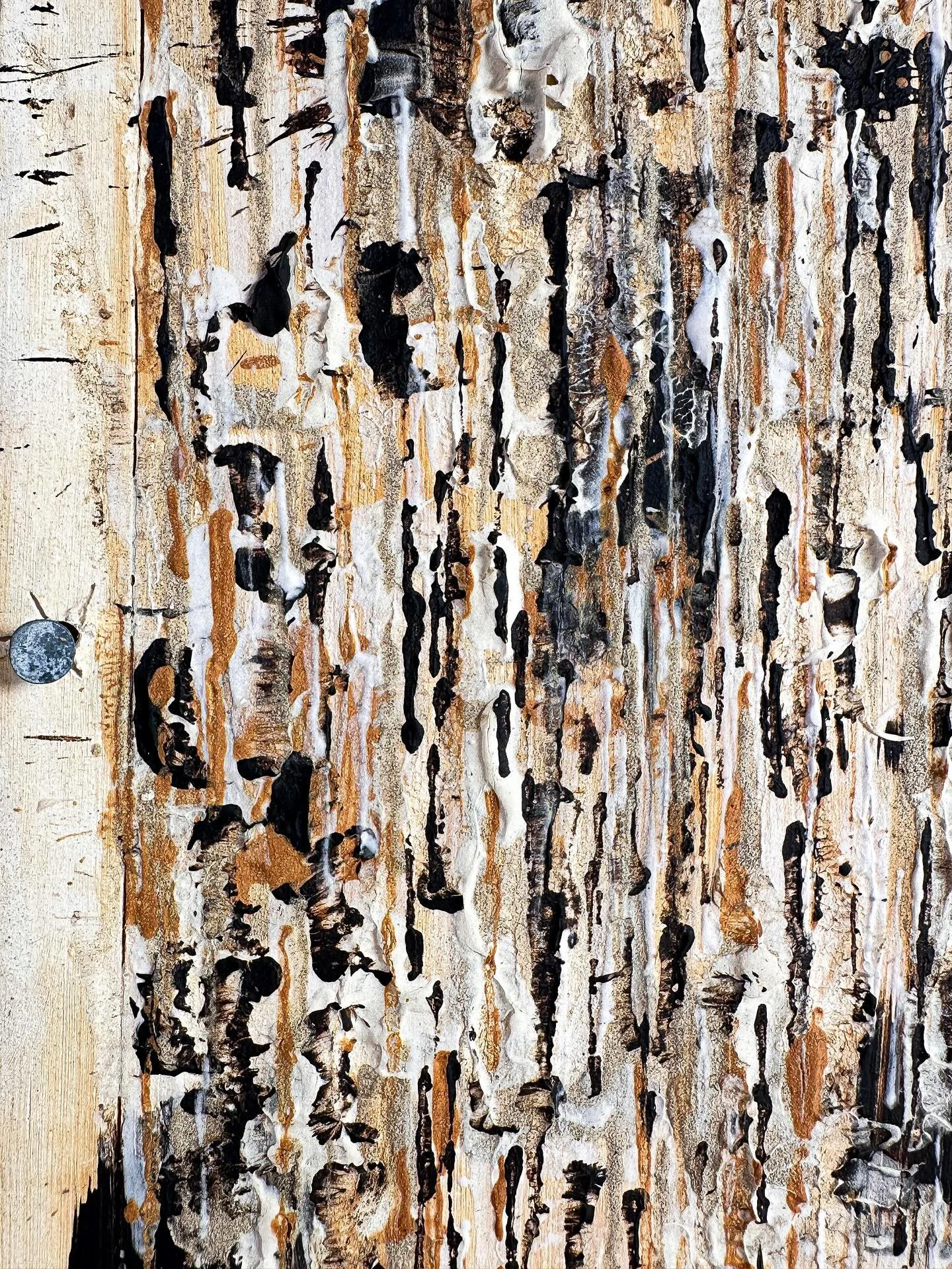 This is another piece from the first batch of new finished work! 

Some of you have been asking about this work and how they&rsquo;re made. These are, what I&rsquo;m calling, ceramic paintings. They&rsquo;re combining the processes of painting and ce