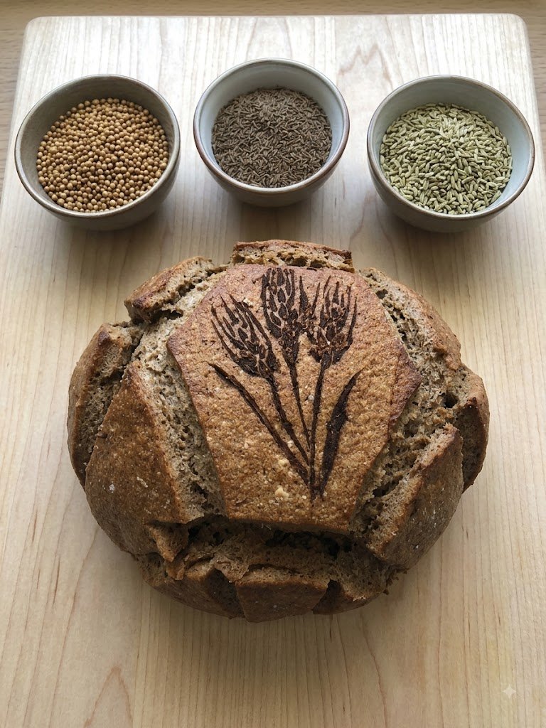 Rye with Caraway, Fennel and Corriander