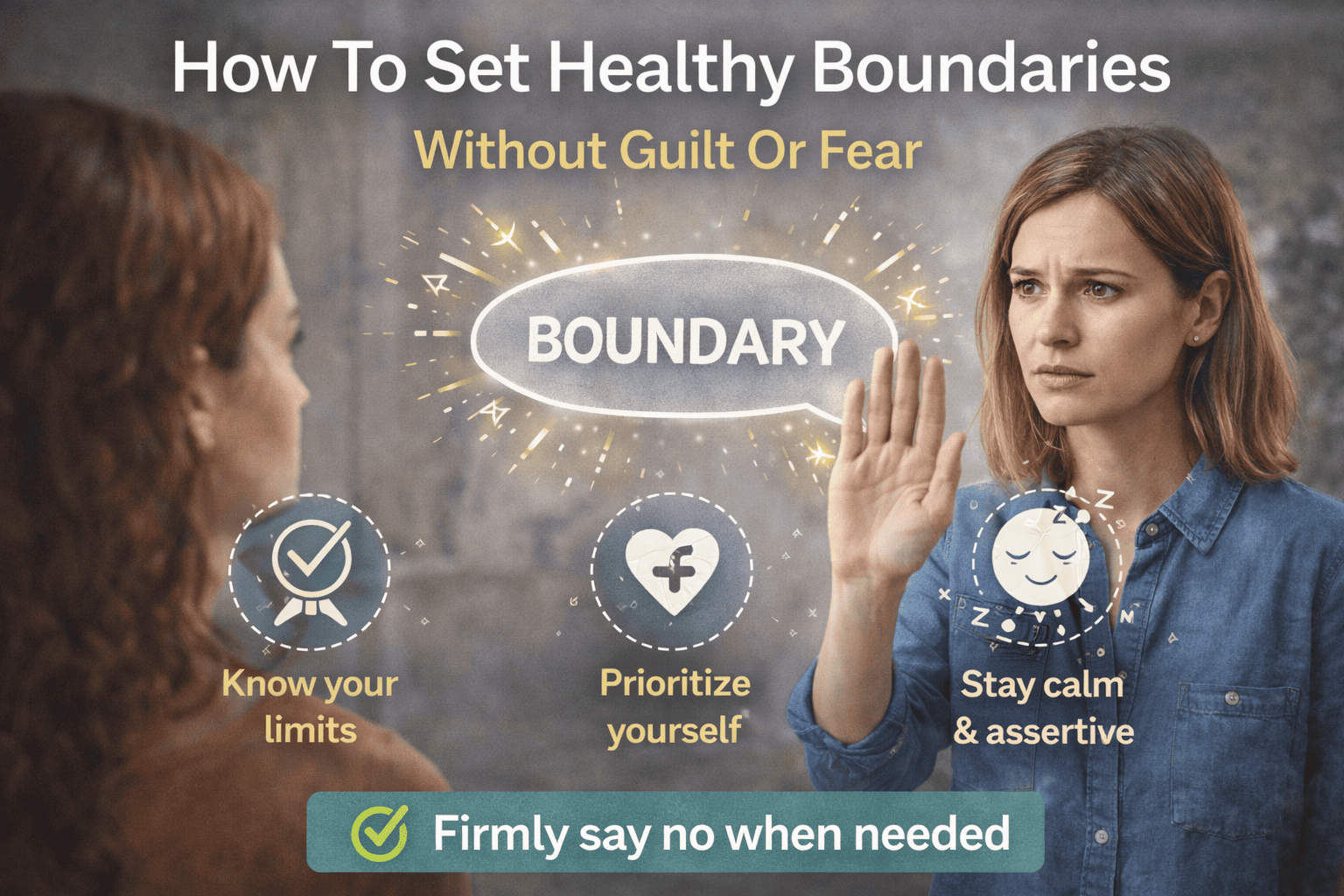 How To Set Healthy Boundaries Without Guilt Or Fear