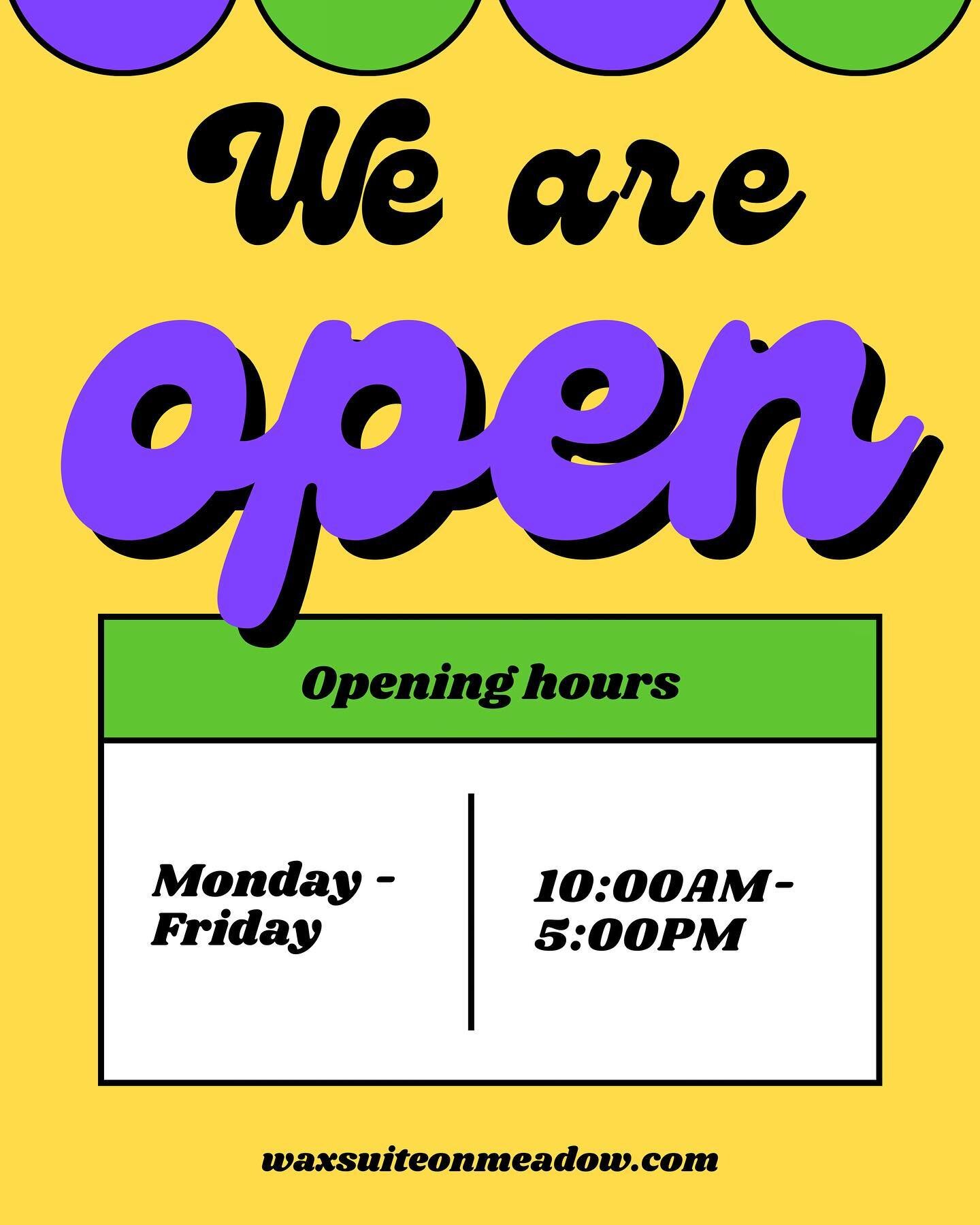 ✨temporary change to my hours of operation!

🧜🏻&zwj;♀️instead of 10-6 I will be open 10-5 Monday-Friday. This is only temporarily for 1-2 months until my husband can drive again! He recently broke his right leg 🙃

🧜🏻&zwj;♀️anyone on the books af