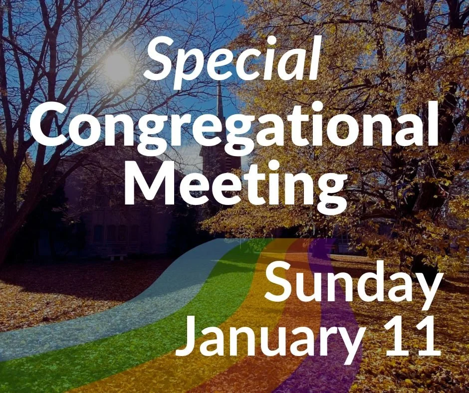 Special Congregational Meeting