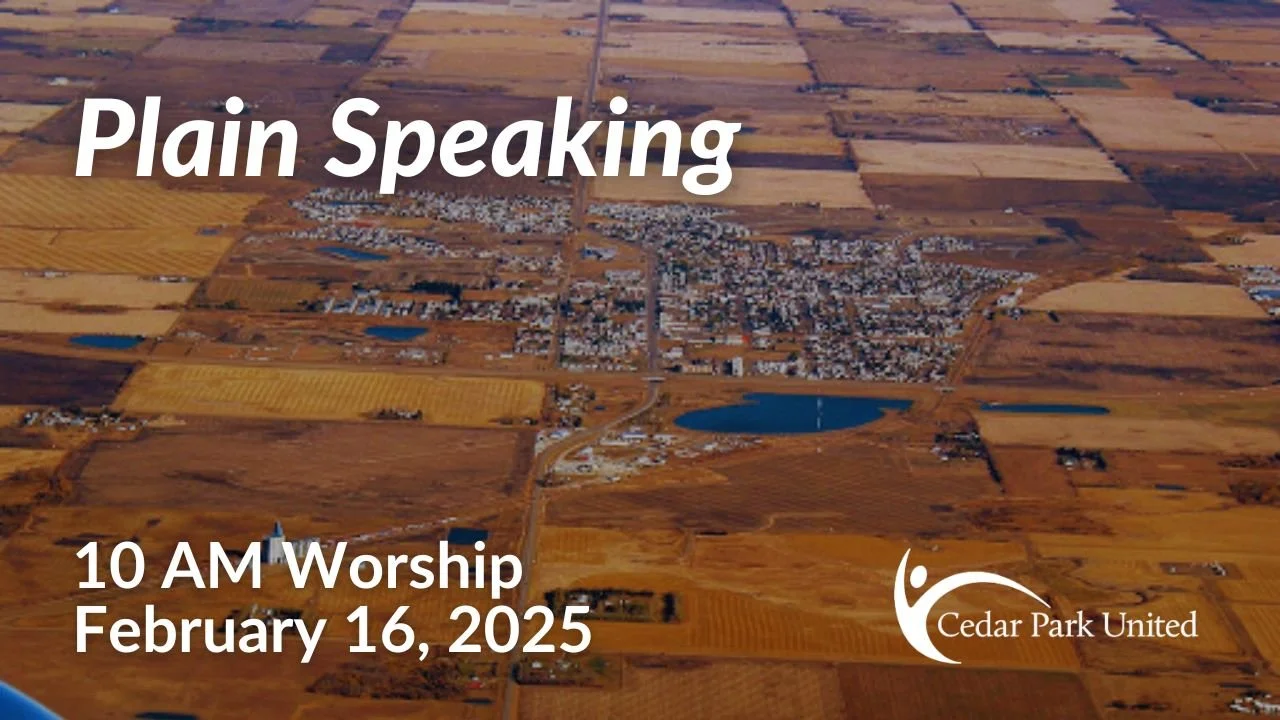 Plain Speaking
