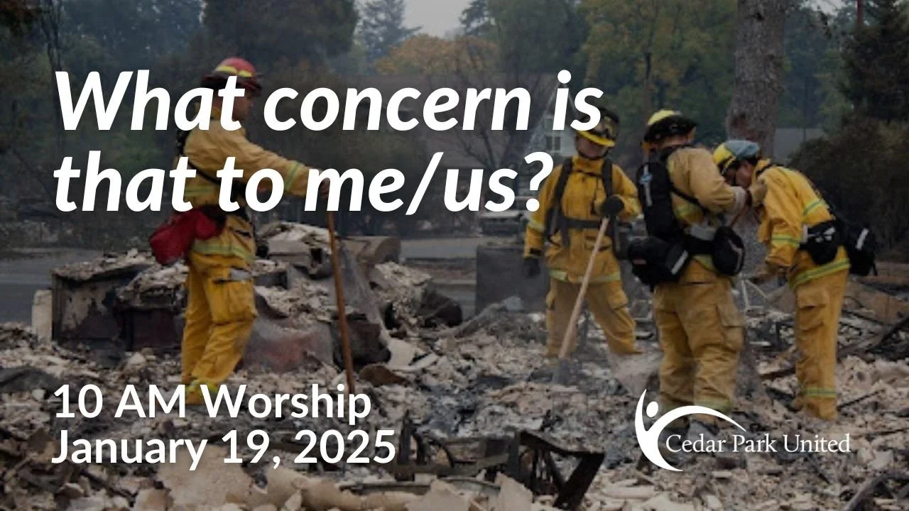 What Concern is that to Me/Us?