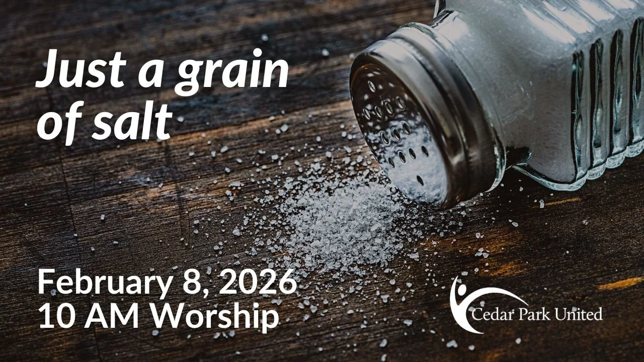 Just a grain of salt