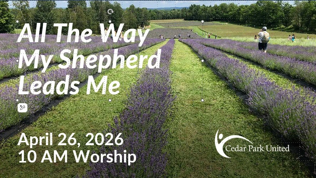 All The Way My Shepherd Lead Me