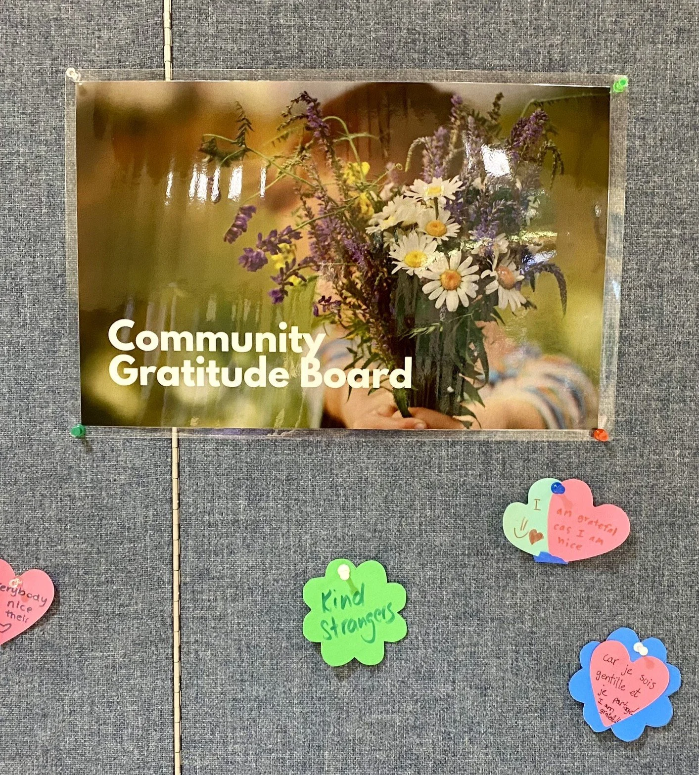 🙏 If you've been in the Cedar Park United building any time over the last couple of years, you've most likely seen our community gratitude board in the Community Hall. We've added to it at all kinds of gatherings and it's always heartwarming to read