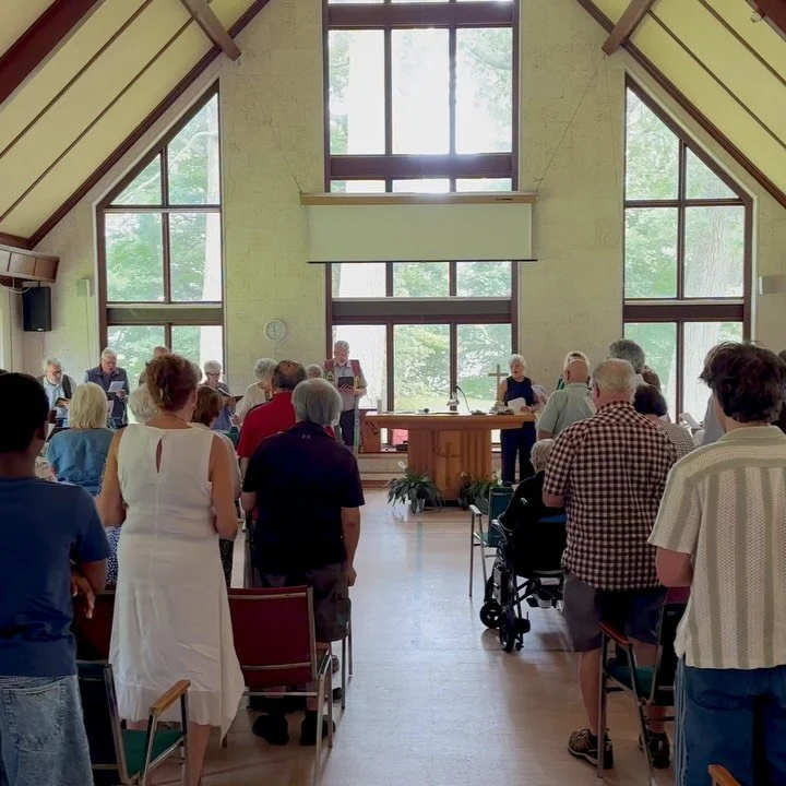 🙏 Thanks to the community of  C&ocirc;te St-Charles United Church for their heartfelt welcome to worship in Hudson this morning&mdash;it was a beautiful morning. Next summer, we look forward to gathering in their new church building&mdash;it&rsquo;s
