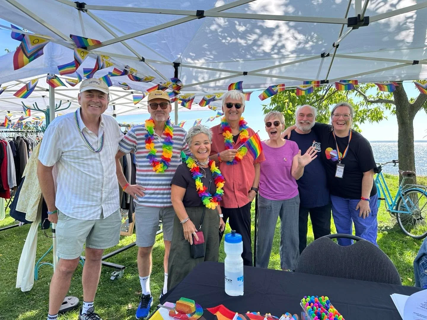 What an amazing day for West Island Pride! Come on over to Edgewater Park until 5 PM!