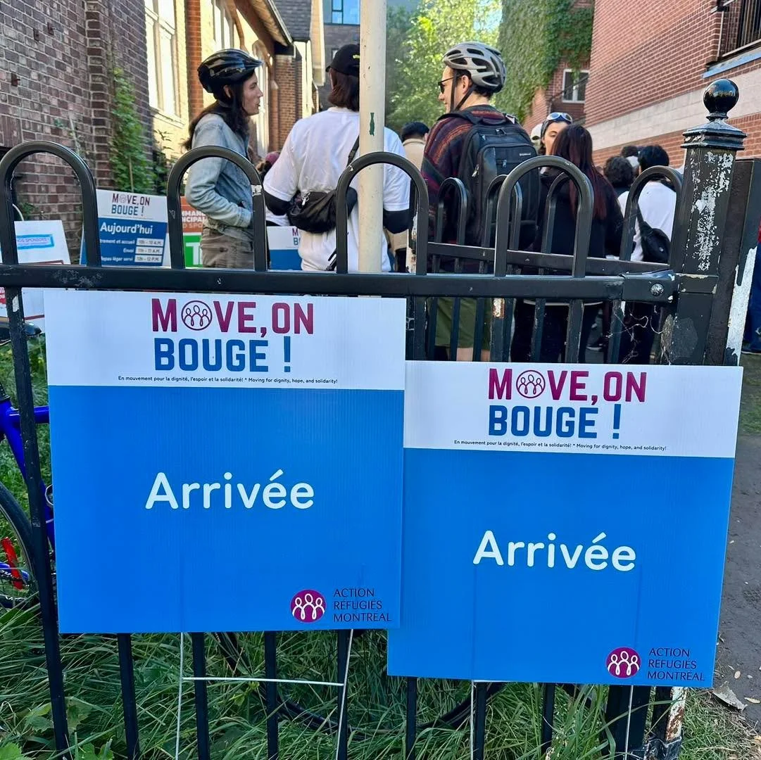 Bravo to everyone who participated in yesterday&rsquo;s Move! On bouge ! event in support of Action R&eacute;fugi&eacute;s Montr&eacute;al! Whether you rode your bike, walked, cheered or donated, you made a difference for . 👏🚴🏻&zwj;♂️🎉🏃&zwj;♀️

