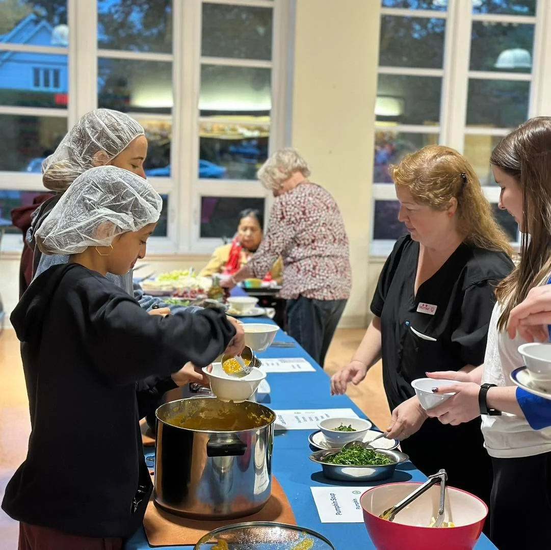 🥘 Thanks to all who helped make last night&rsquo;s Supper Together happen&mdash;it was a beautiful (and very delicious!) evening in community.

📽️ If you didn&rsquo;t get the chance to talk with filmmaker Taghreed Saadeh over supper, you can greet 