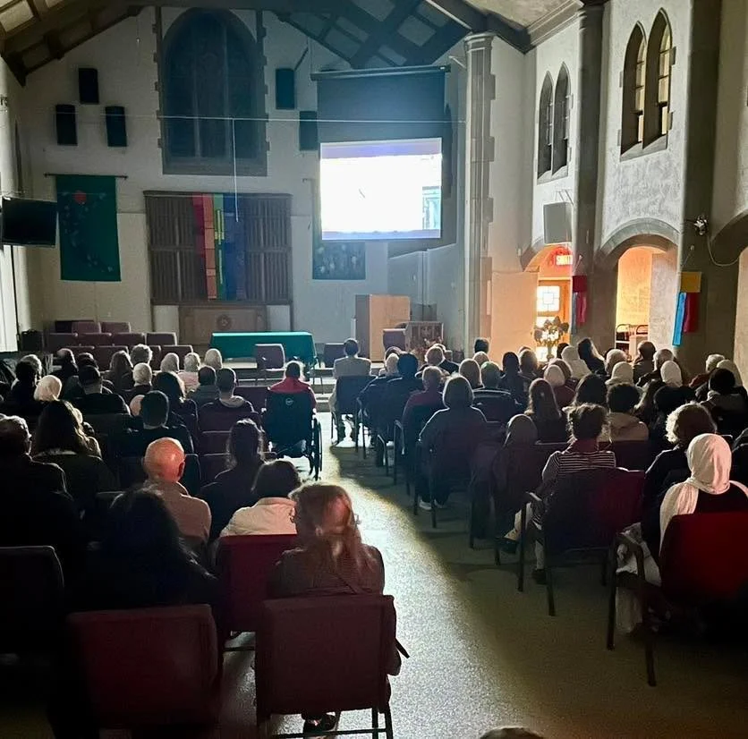Last night&rsquo;s screening of &ldquo;I Am Arab Canadian&rdquo;  brought together so many neighbours in our sanctuary space! We were grateful for the opportunity to co-host this special event with Montreal City Mission. 

After the film, Dr. Amal El