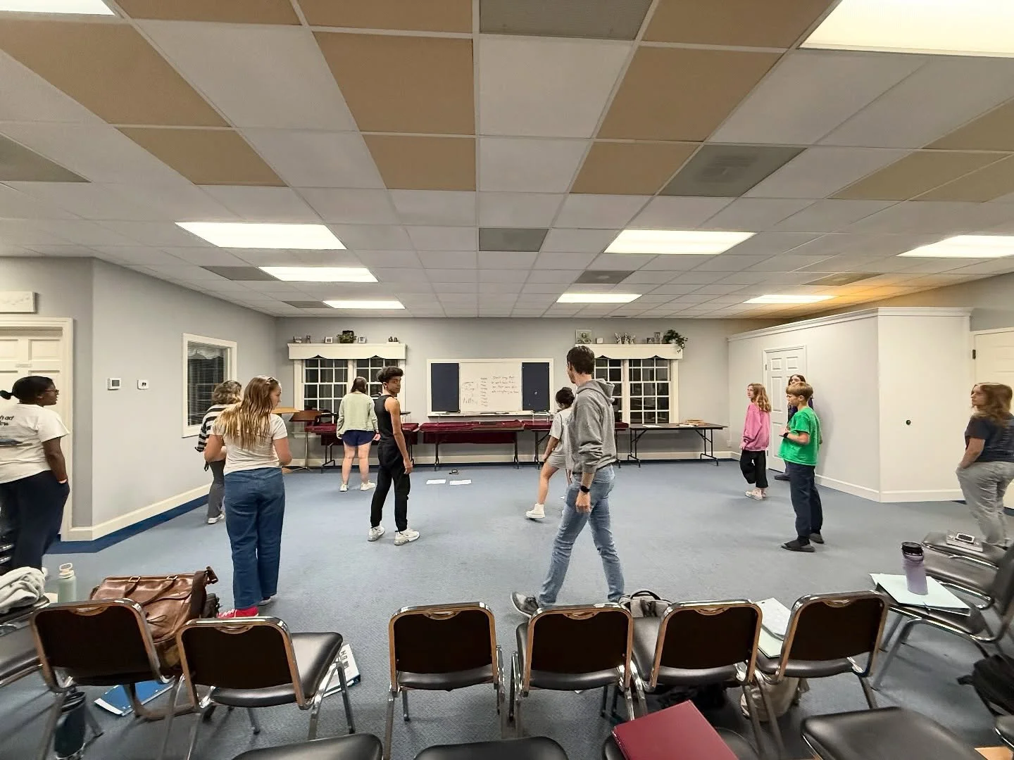 Our Actor’s Toolbox class with Mr. @matthewteaches has been such a blast! These students are AMAZING!!! 👏🏼🎭