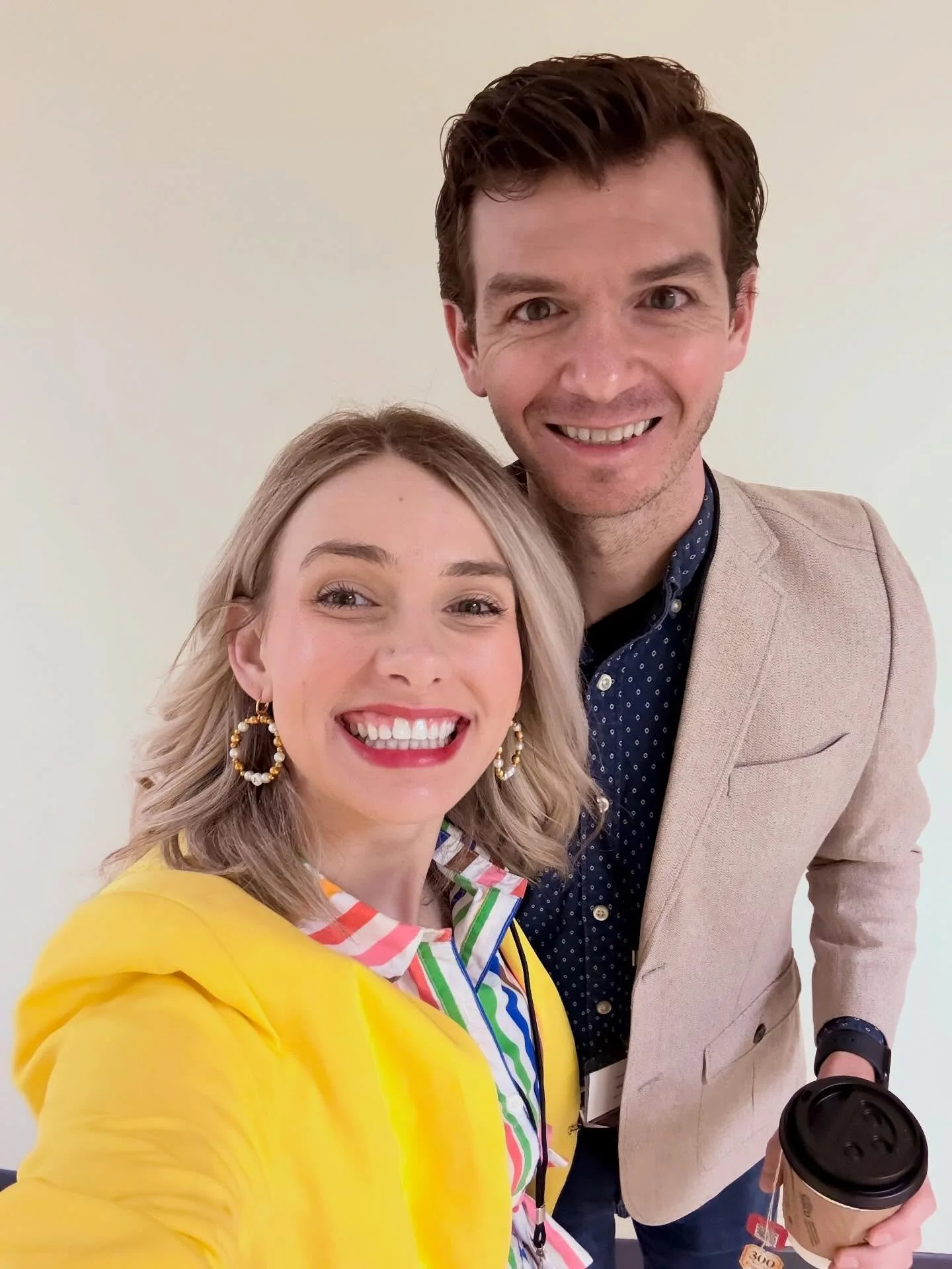 National Association of Teachers of Singing (NATS) Competition at UNC-Charlotte! Year 3 for me, year 1 for @matthewteaches! We have 30 amazing students representing AMCS this year. So excited! Let&rsquo;s do this!! 🩷🎶💛