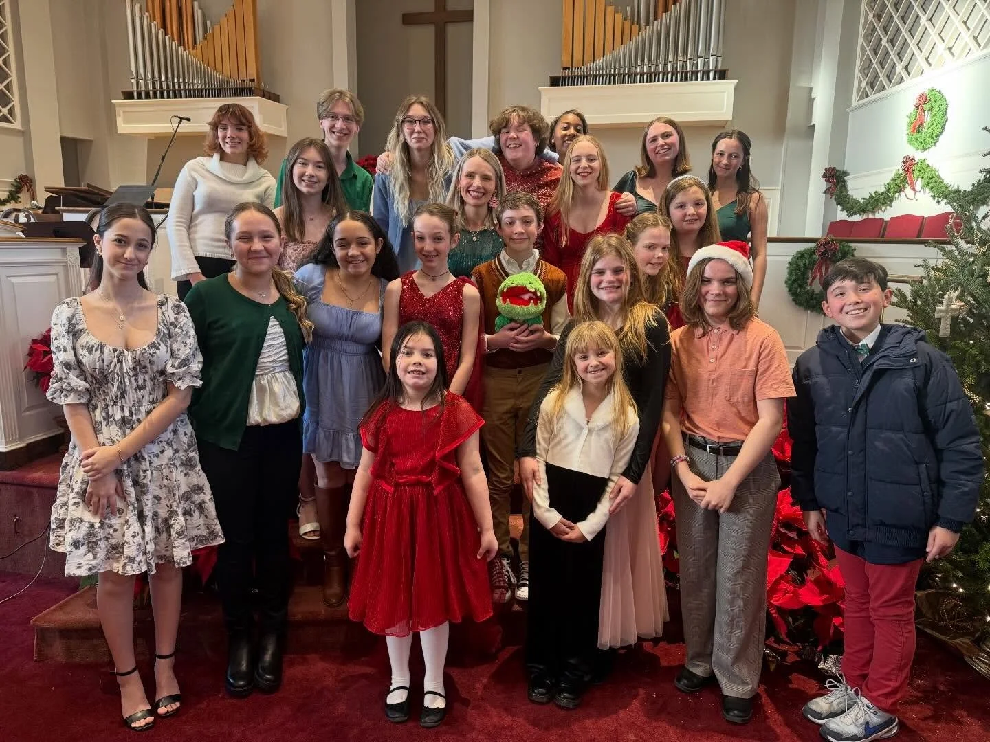 These kids will never know how much I love them!!!! 
🥹❤️
Another amazing semester, another fabulous student showcase in the books. These kids, their parents, this community, and the 50+ beautiful voices I have the pleasure of teaching each week &mda