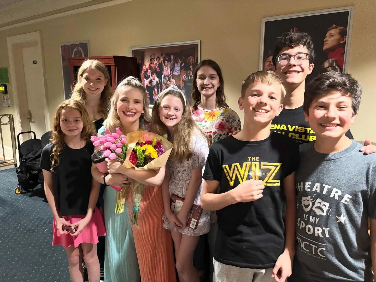 Shoutout to so many students for coming to see A New Brain last weekend! So many not pictured 🫶🏼 we love you all! There are 6 more chances to see it &mdash; tonight-Sunday, then next Friday-Sunday! Come see us 🐸💚