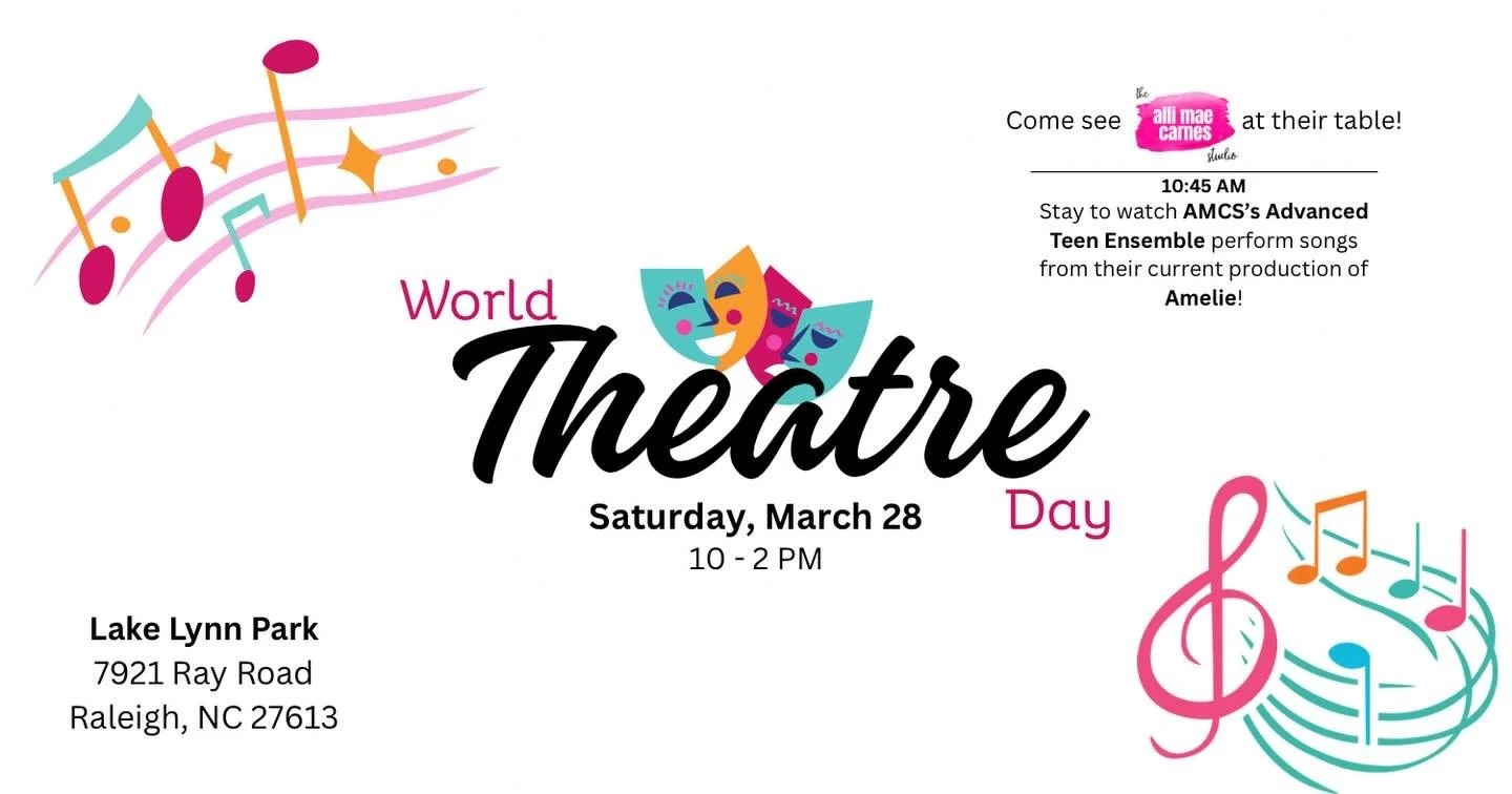 Come see the Amelie cast perform and check out all the local theatres Raleigh has to offer!