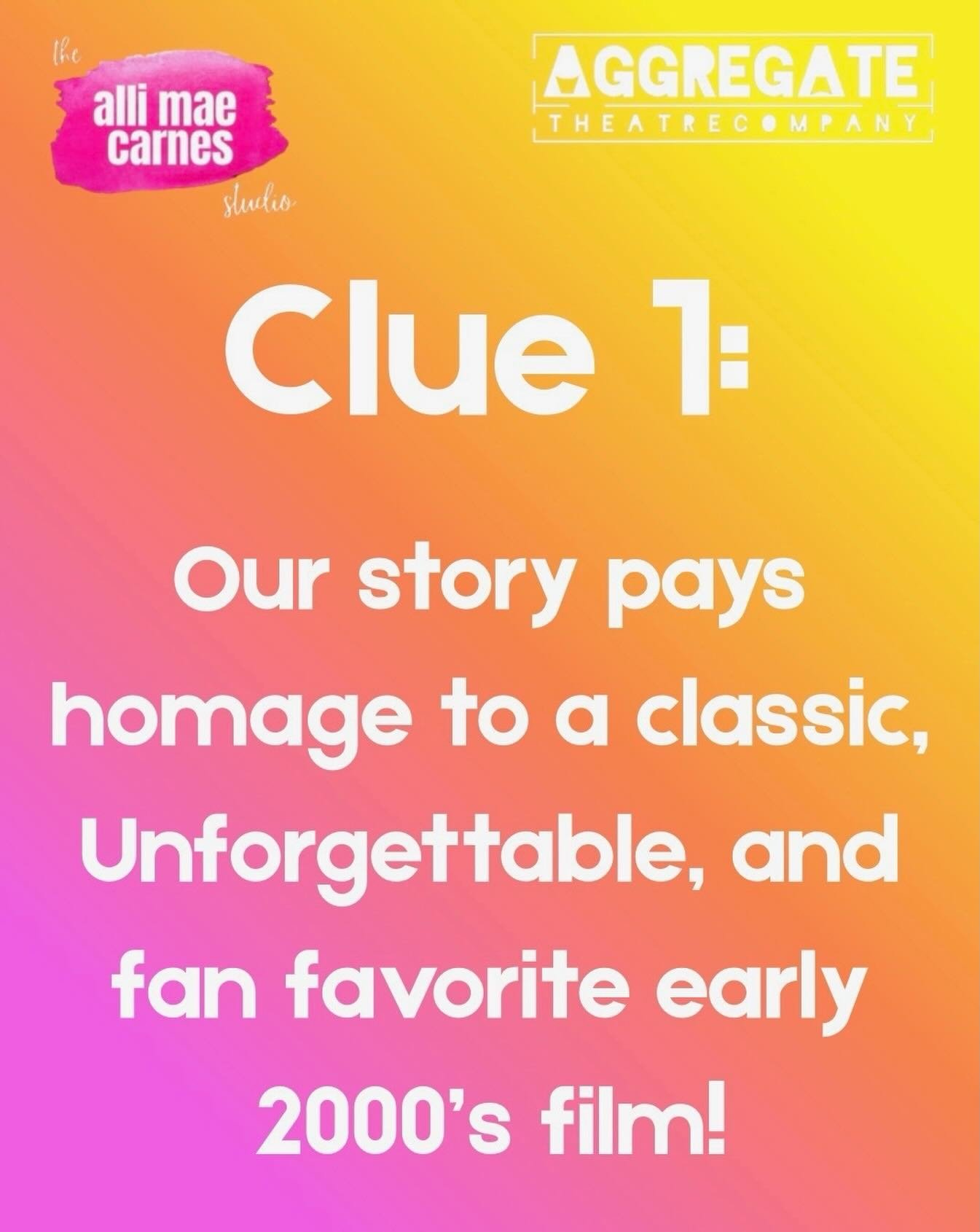 Clue 1&hellip;. 🔎