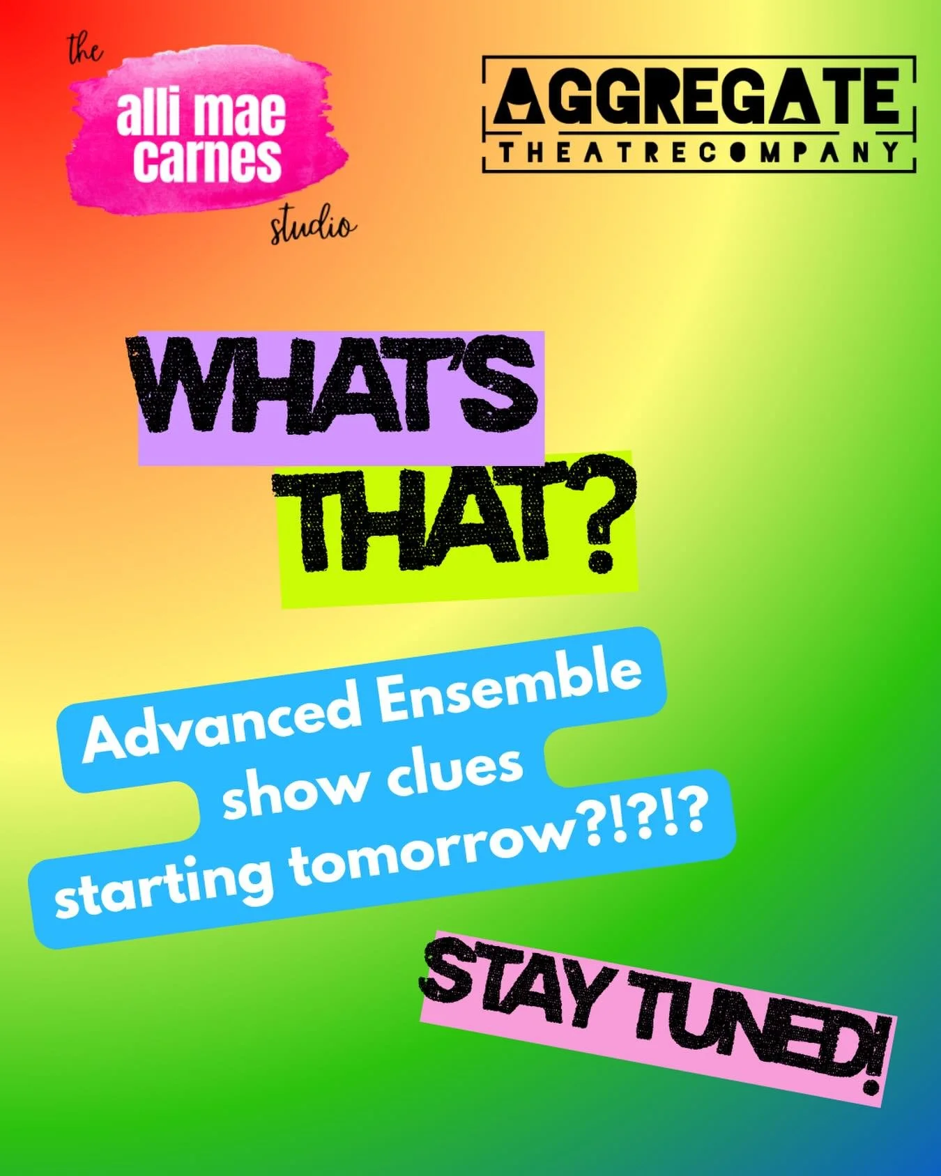 The time has come! Stay tuned!