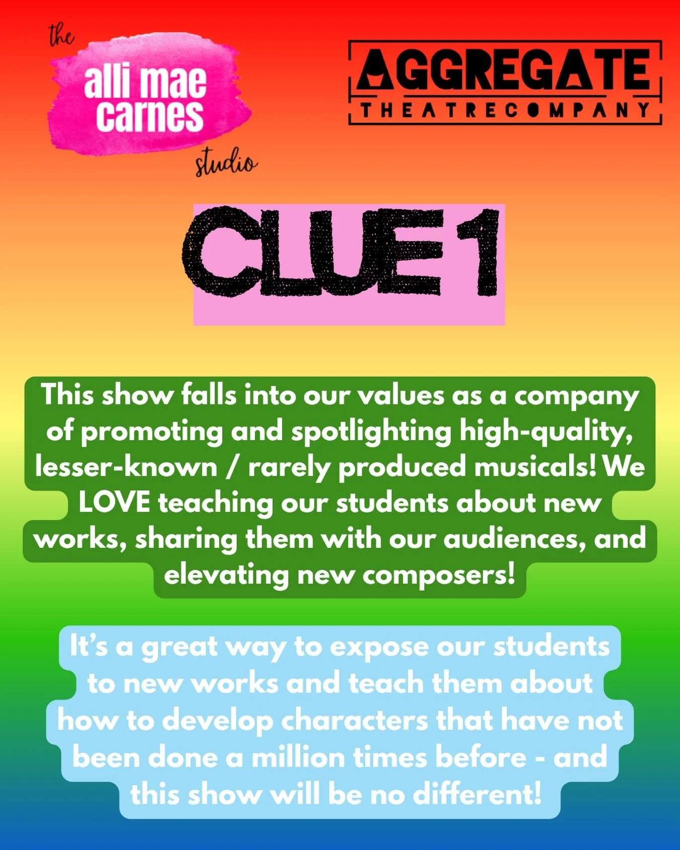 We will never apologize for doing &ldquo;lesser known&rdquo; shows! It&rsquo;s part of our mission to boost awareness, and hey, they&rsquo;ve always been good, haven&rsquo;t they?! 😍❤️