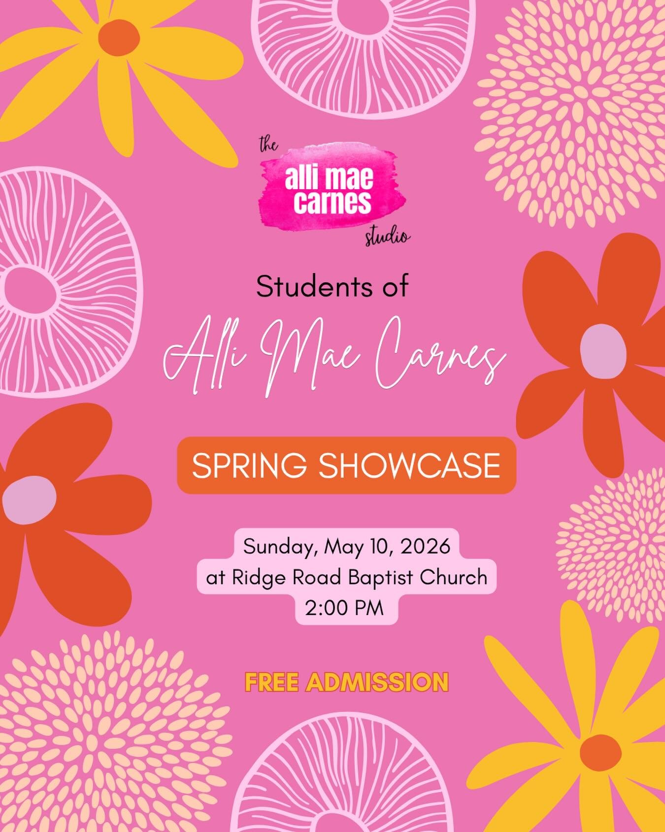 Come out to see these gorgeous voices this Sunday! My last showcase before I become a mom&hellip;.and *on* Mother&rsquo;s Day 🥹 Can&rsquo;t wait!