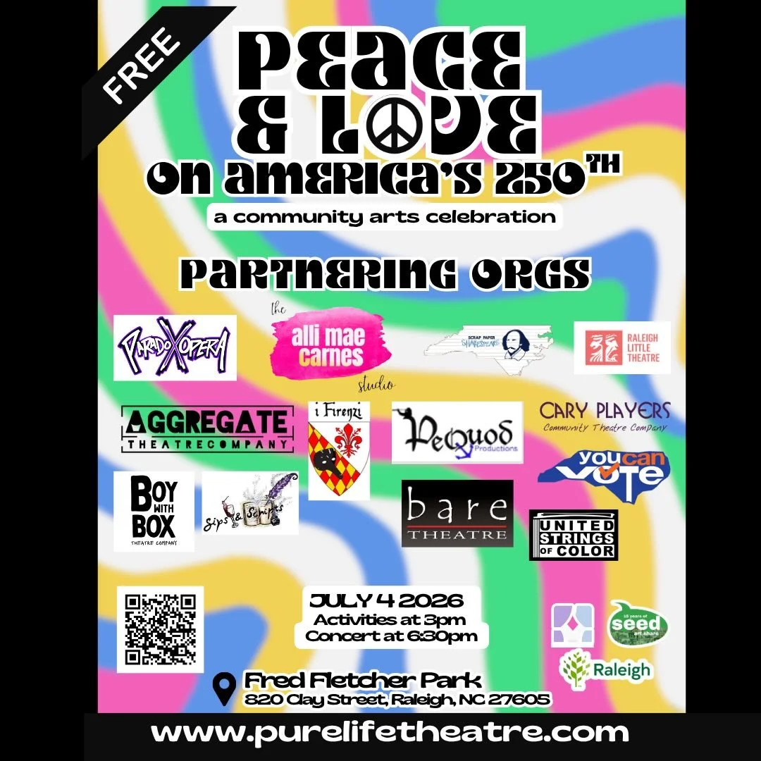 If you&rsquo;re available on Saturday, July 4, come out to Fred Fletcher Park between 3:00-8:00! 

☮️💕 Peace and Love on America&rsquo;s 250th: A Community Arts Celebration 💕☮️

&bull; AMCS will have a table there promoting the studio 3-6:30

&bull