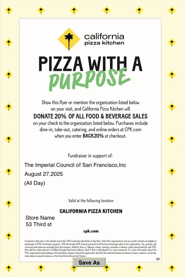 Pizza with a Purpose