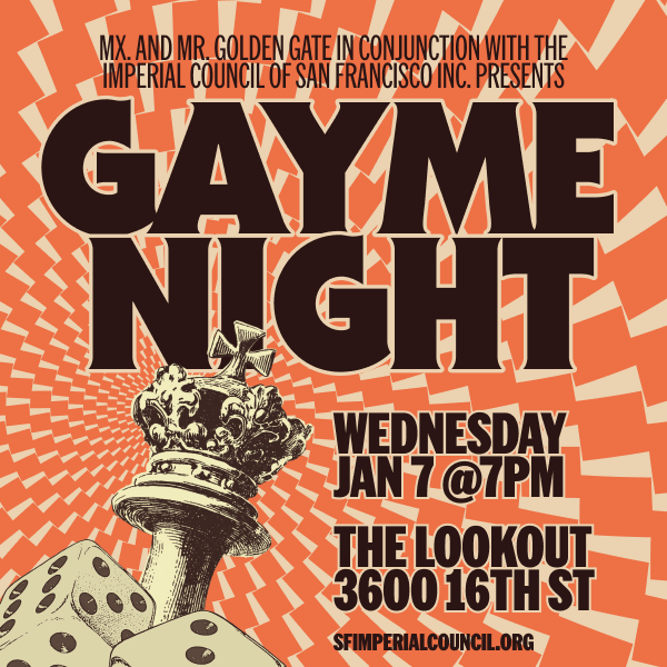 Golden Gate Gayme Night