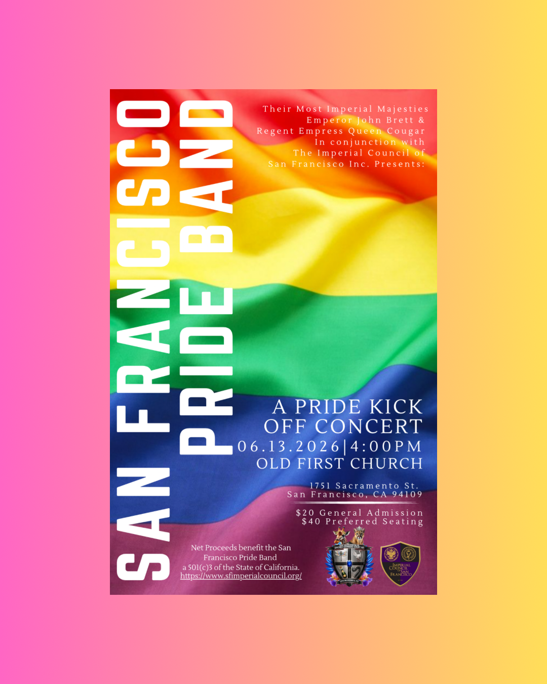 A Pride Kick Off Concert