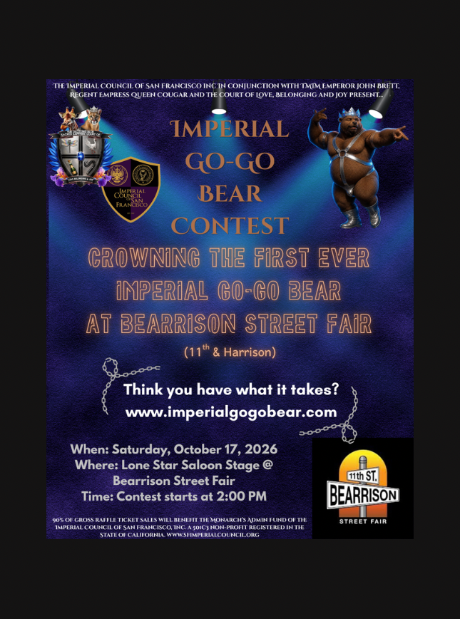 Bearrison Street Fair: Imperial Go-Go Bear Contest