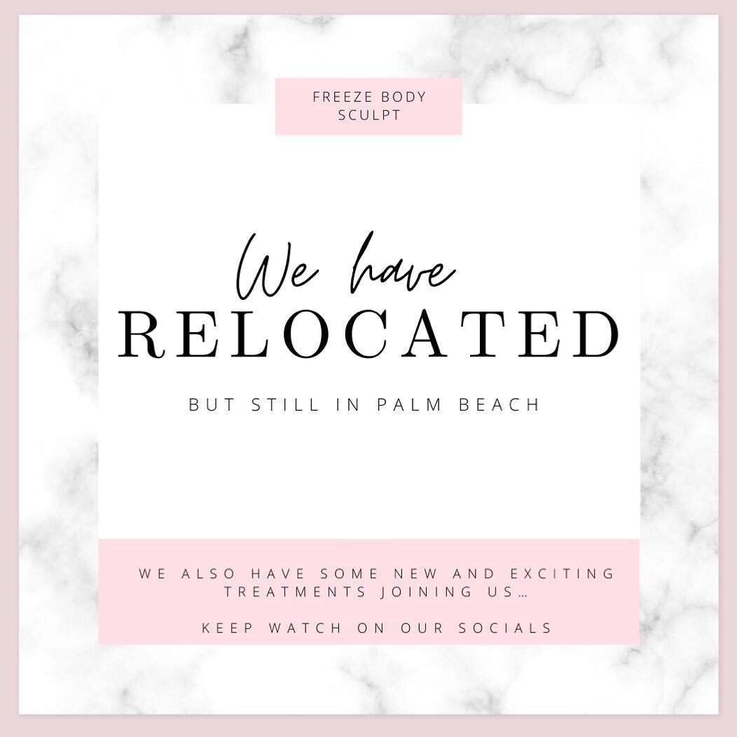 We are super excited to let you guys know not only have we relocated but we have some exciting new treatments coming to you.. Dont worry, we haven&rsquo;t gone far, we are still in Palm Beach 🏝..

Either add on to your treatment for that extra pampe