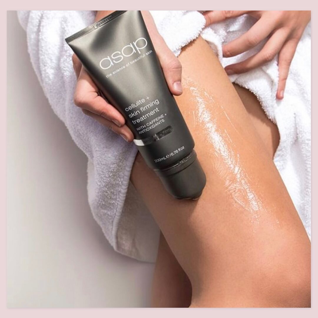 Do you suffer from cellulite? We have the perfect combo.. 🙌 Our in salon cellulite treatments along with Our ASAP take home cellulite cream works wonders.. Available to purchase in store.. Grab yours today or contact us for more info! 🍑🙌