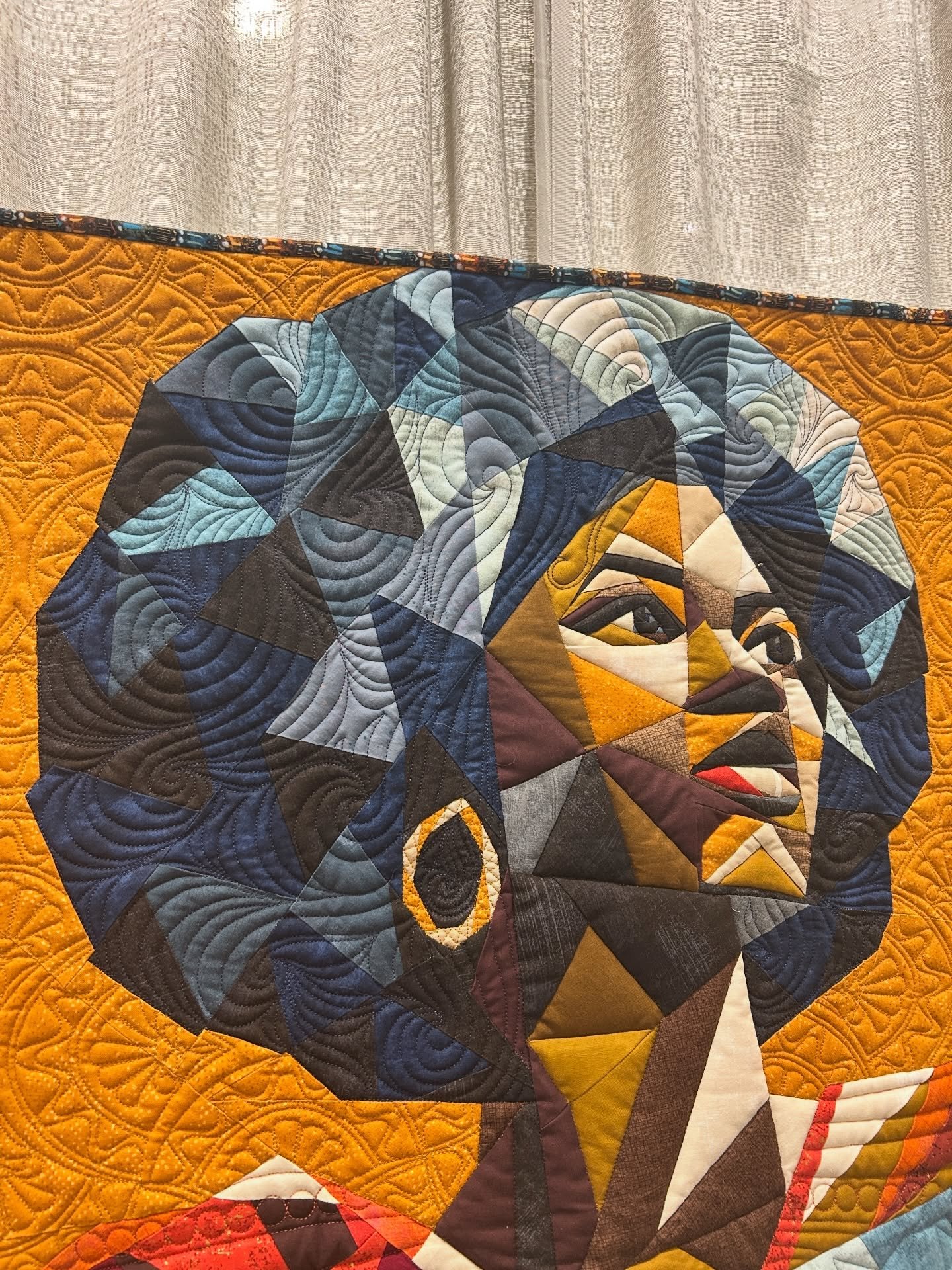 The faces of QuiltCon 2026 and I might have missed some. These quilts were amazing! Not placed in any particular order in this post, I loved them all and happy to share them so you can also enjoy them! 

Congratulations to all the artists that had qu