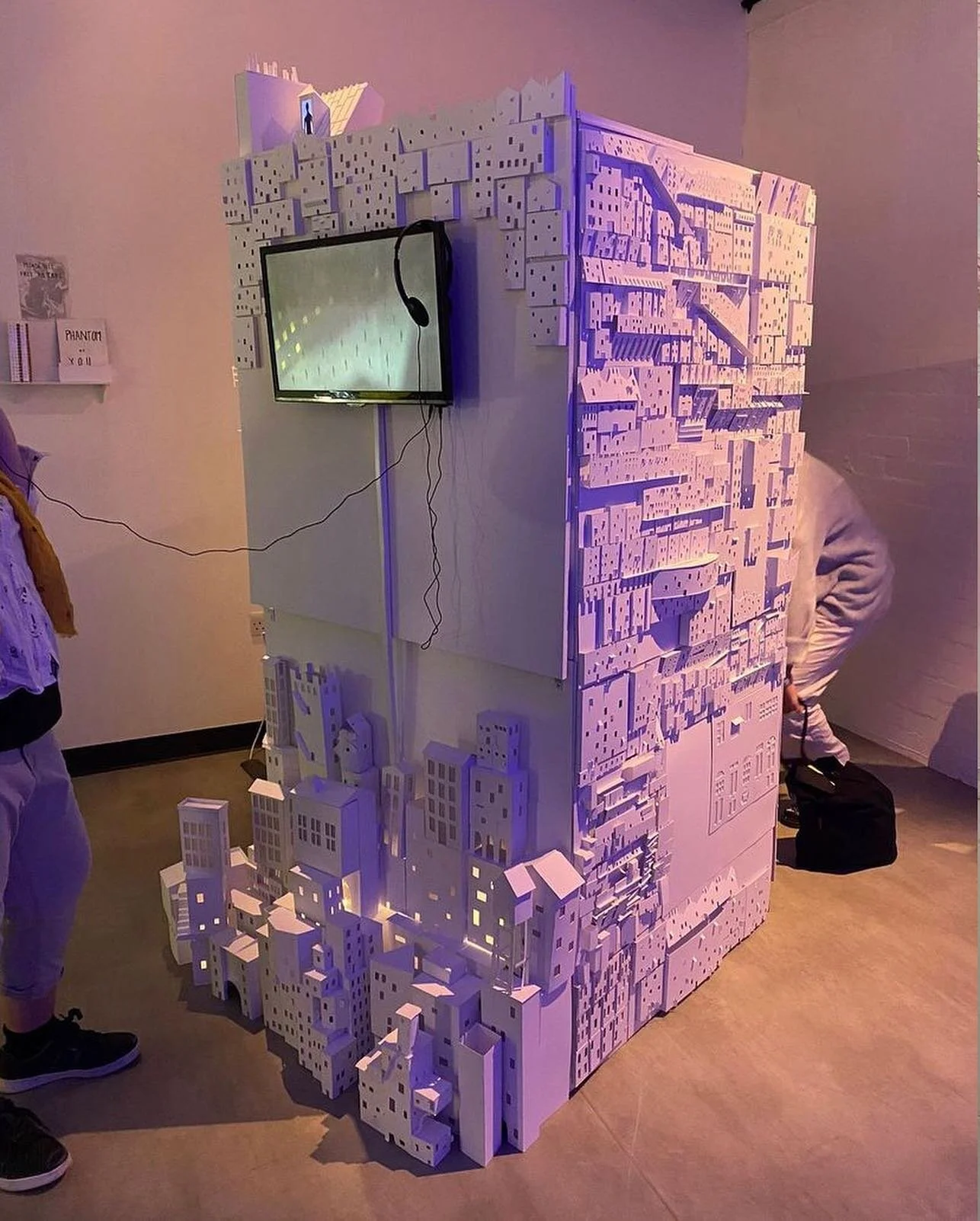 *And&hellip;Scene!* After a years hard work and many buildings later, we are finally able to show the world &lsquo;Phantom of You&rsquo;. 

It was amazing to see everyone at the private view interact and immerse themselves in to our lil Phantom&rsquo