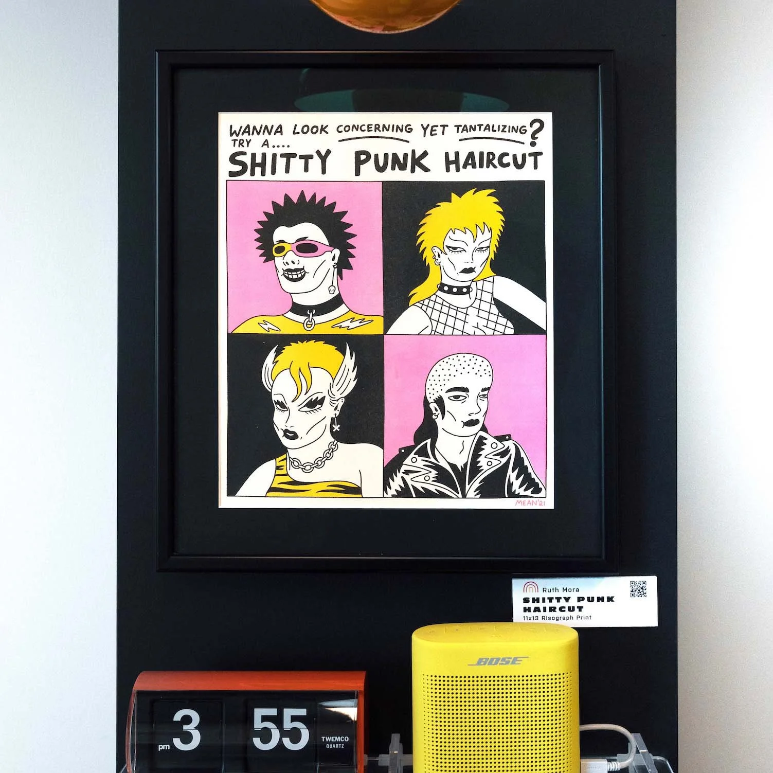 Chicanx Illustrator Ruth Mora’s Risograph Print, 