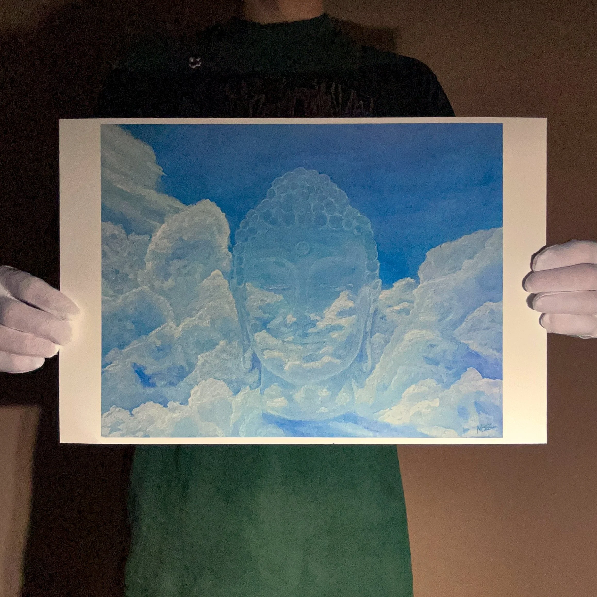 Where Everything's Blue (Print)