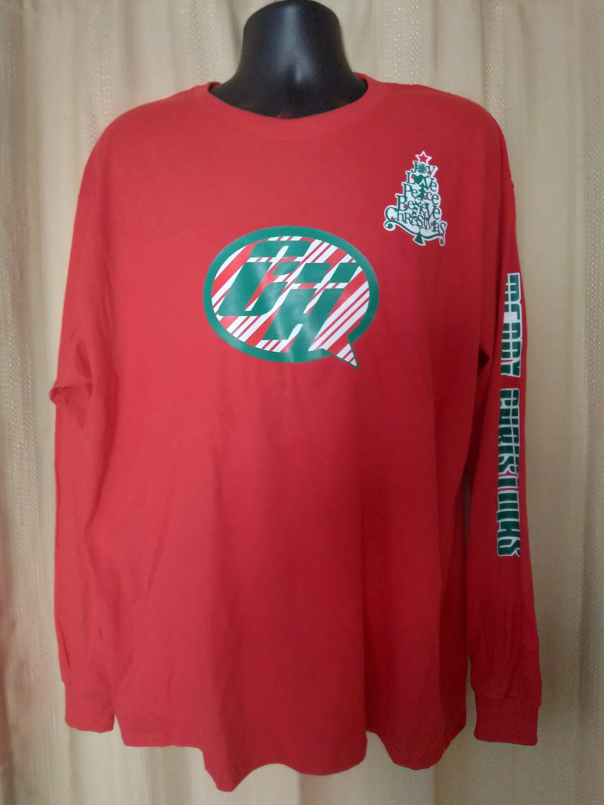 Long-Sleeved Christmas CH Tee