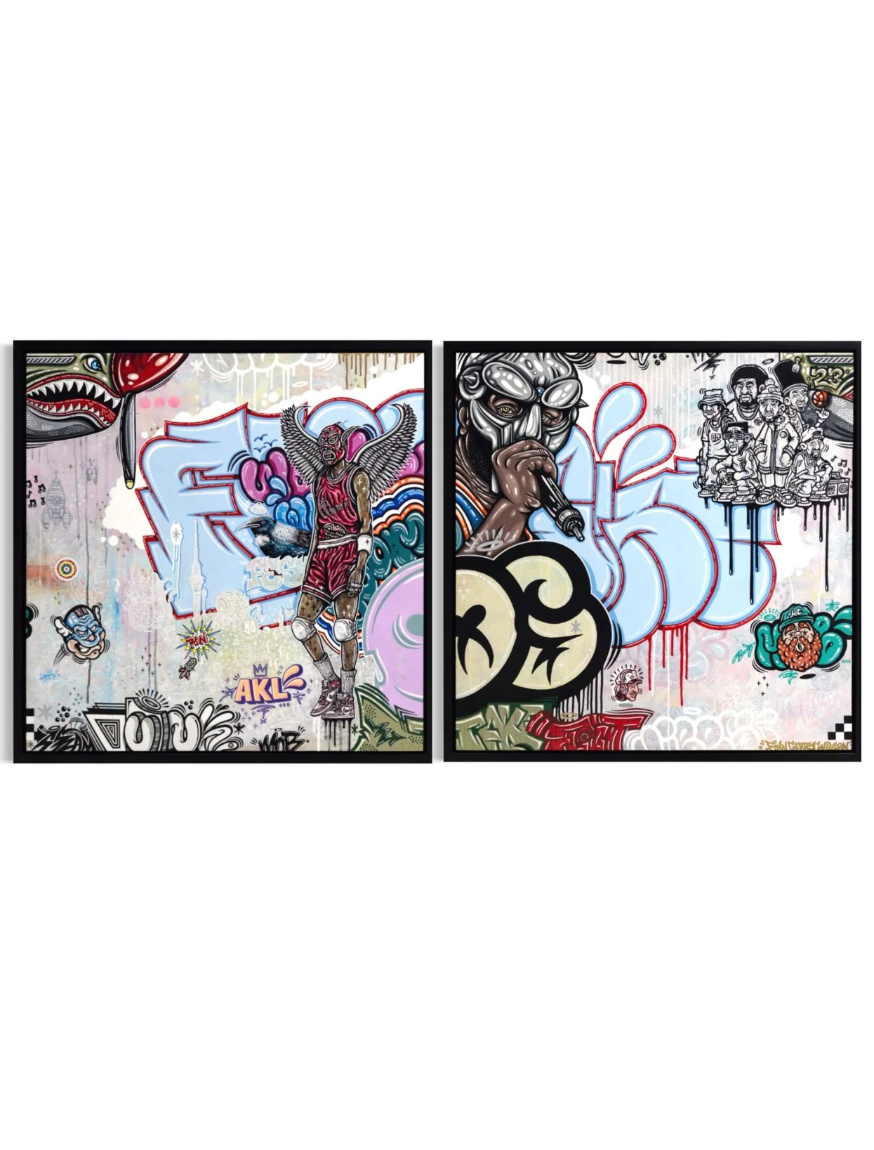 TAKE FLIGHT - Original Painting (x2 Pieces)