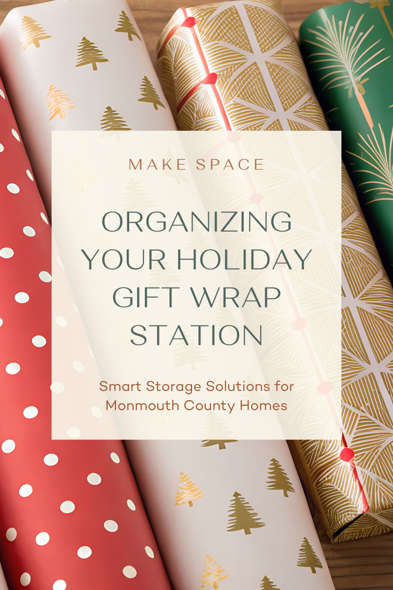 Organizing Your Holiday Gift Wrap Station: Smart Storage Solutions for Monmouth County Homes