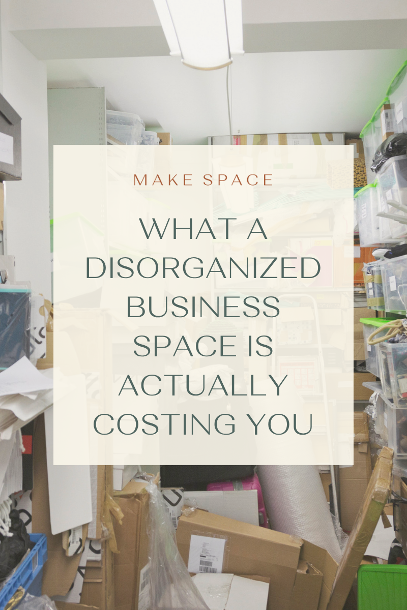 What a Disorganized Business Space Is Actually Costing You