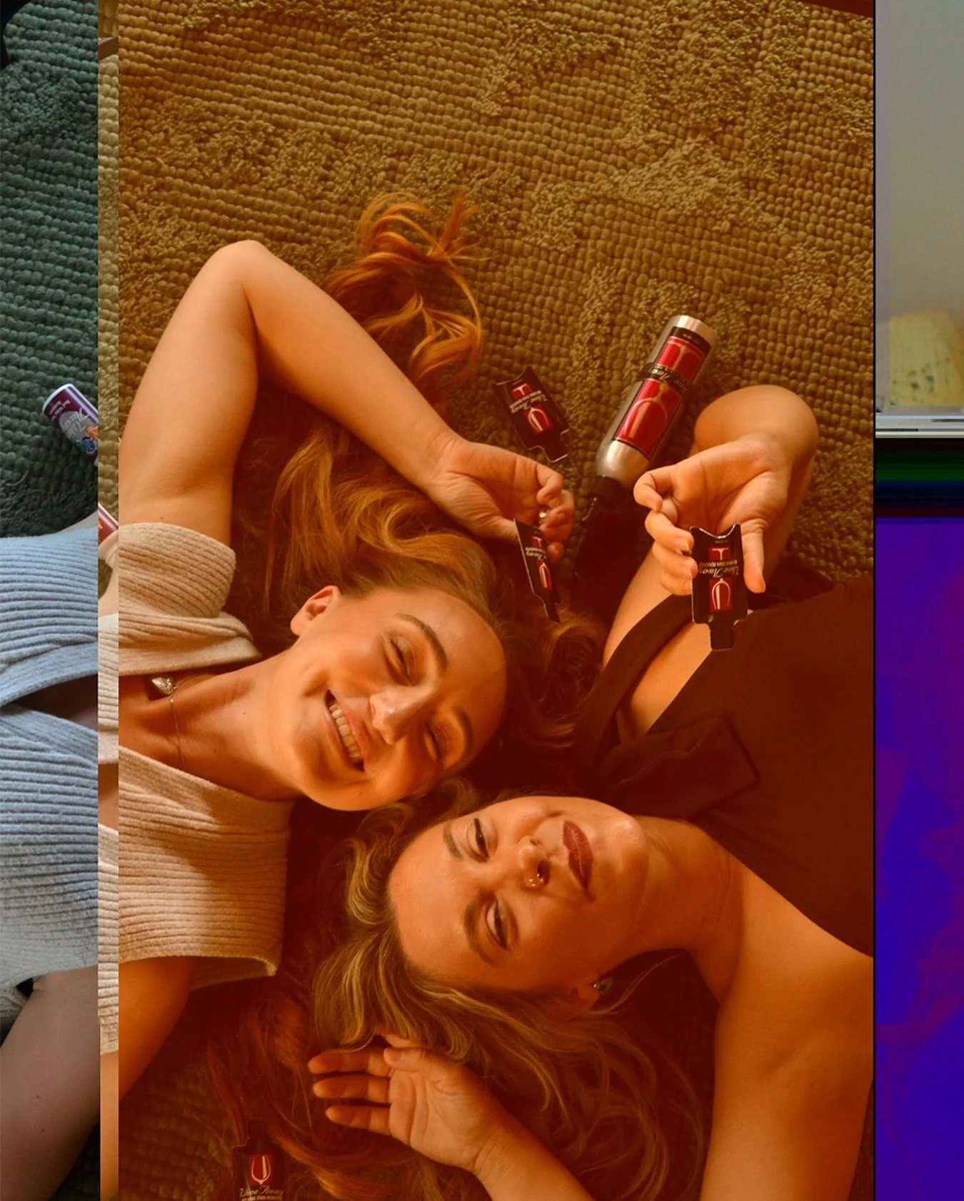 Vibe check: Girls night IN and we&rsquo;re ready for the *show* 
#wineaway #thelifeofashowgirl #TS12 #swifties