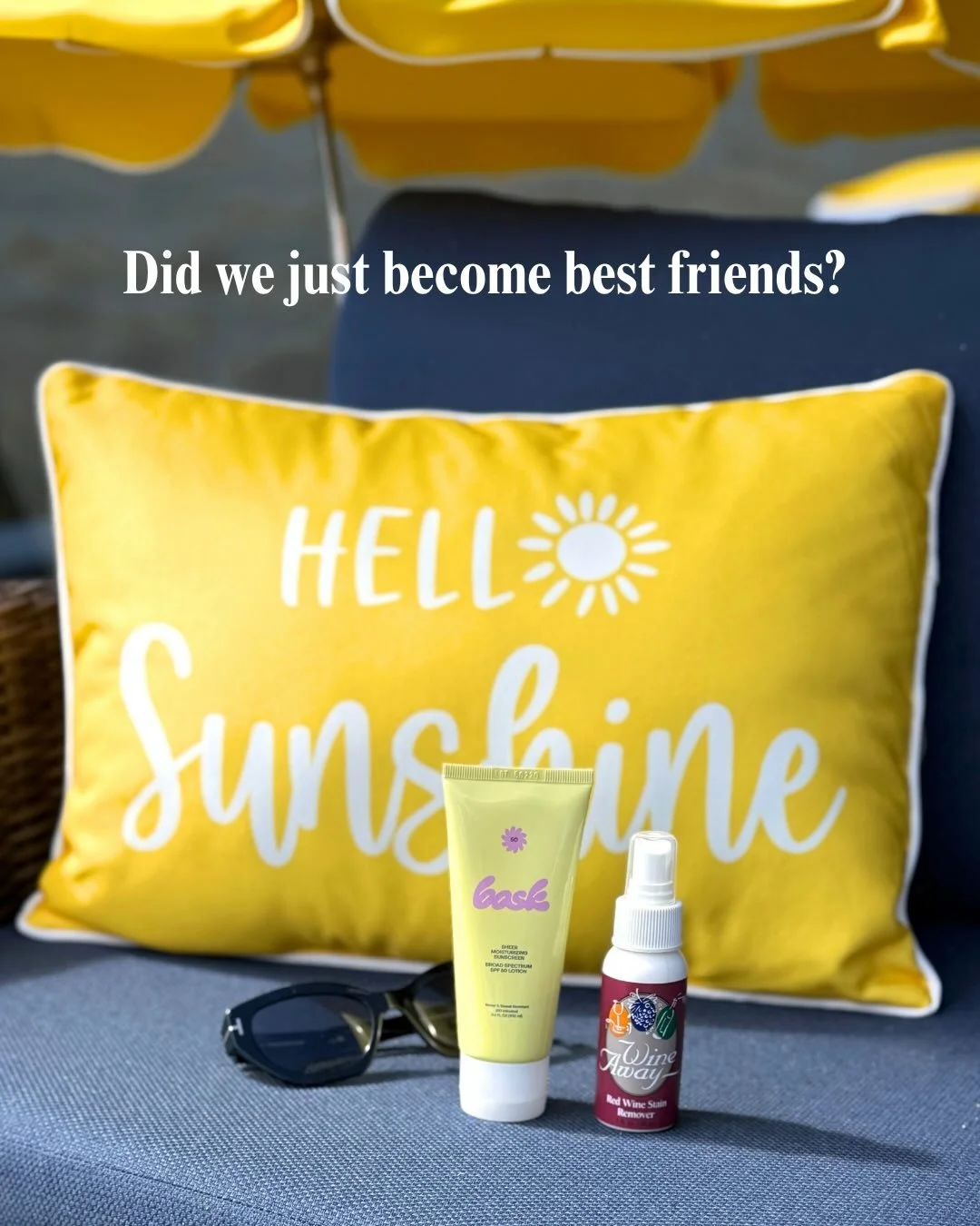 Did we just become best friends?

Sometimes the best connections happen in the comments 🤍

We&rsquo;ve loved @bask_suncare for a while now&hellip; so this moment felt a little special. Even more so knowing they&rsquo;re women owned, and longtime Win