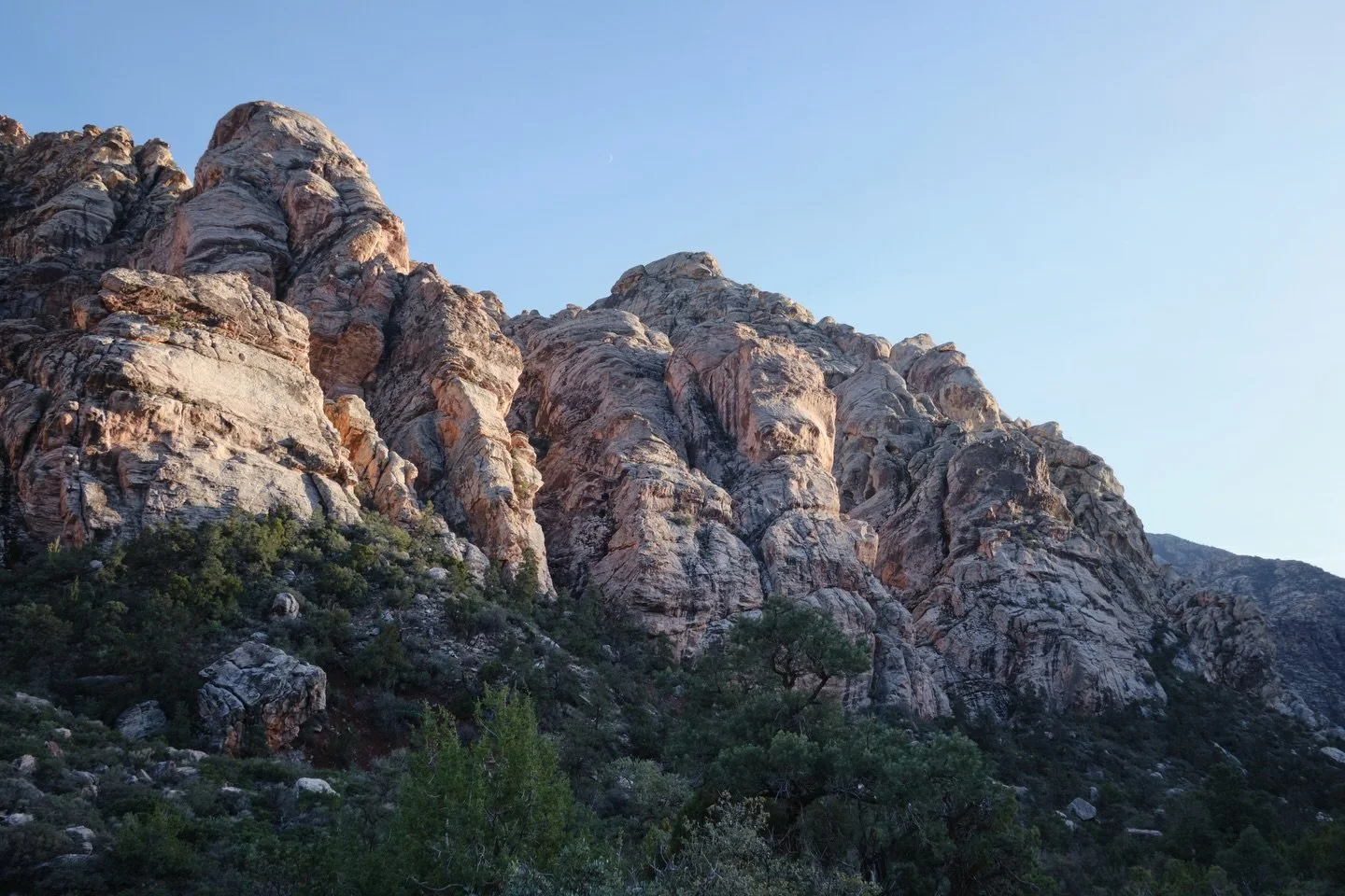 At Red Rocks Canyon National Conservation Area on Nov 25, 2025.
