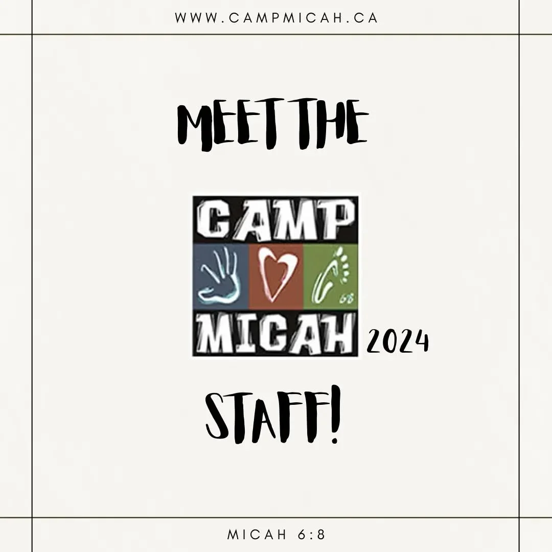 While everyone is getting ready for camp to start tomorrow, we wanted to take some time to introduce ourselves!

In addition to these four that you'll see at Silver Lake, there are so many more people who make Camp Micah work from behind the scenes, 